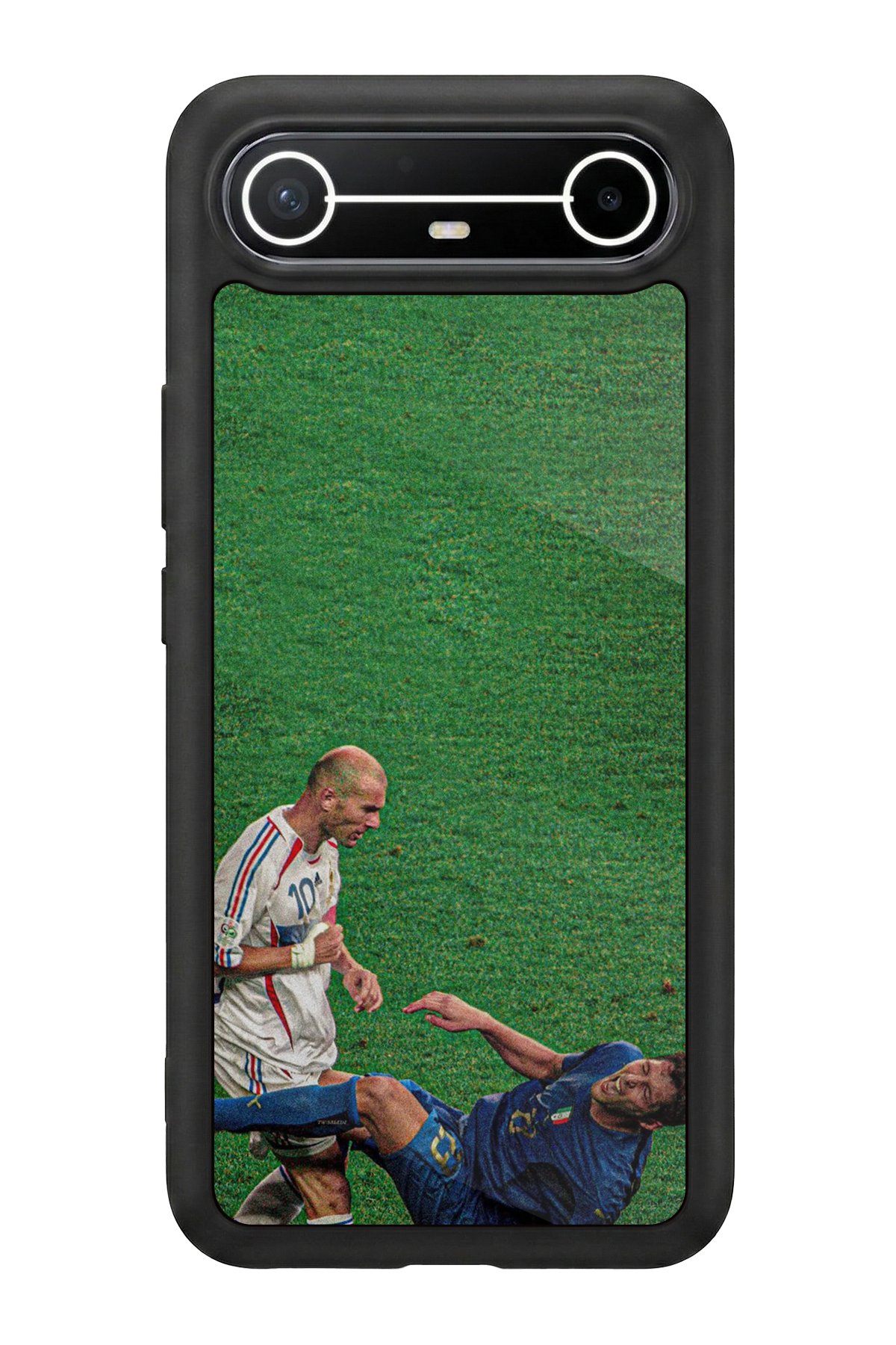 Tecno Spark Slim 5G Uyumlu Zidane Tasarımlı Glossy Premium Kılıf