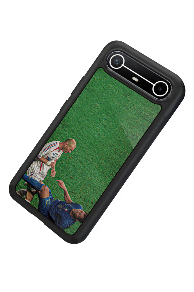 Tecno Spark Slim 5G Uyumlu Zidane Tasarımlı Glossy Premium Kılıf