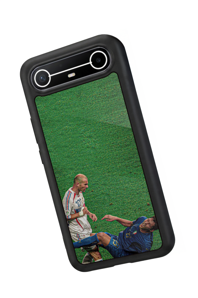 Tecno Spark Slim 5G Uyumlu Zidane Tasarımlı Glossy Premium Kılıf