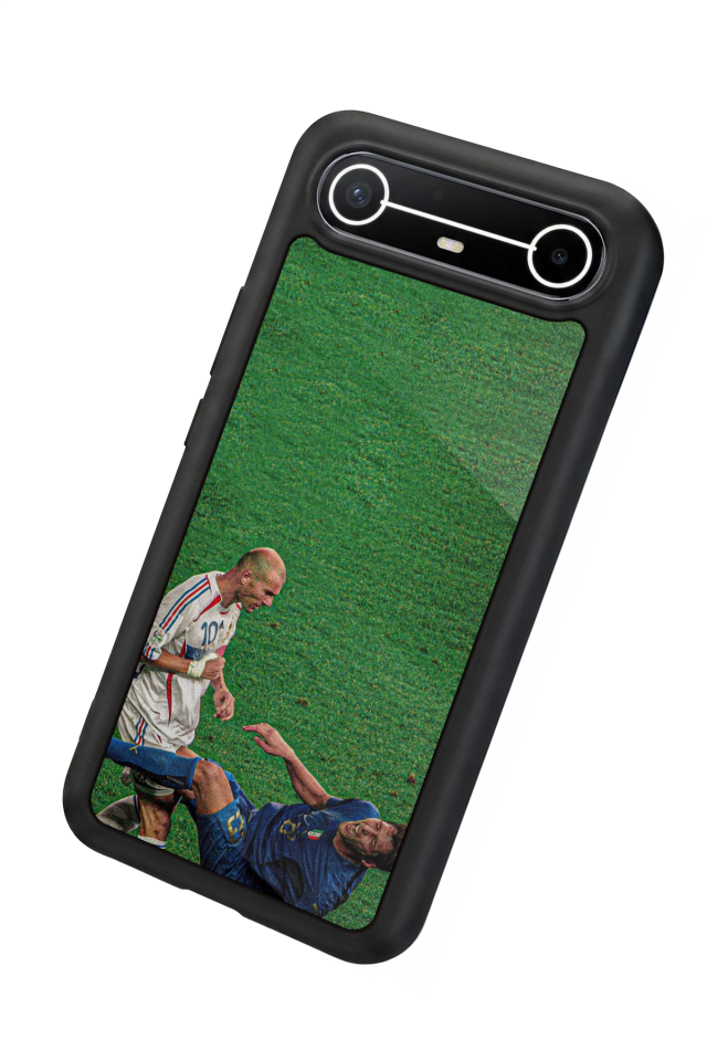Tecno Spark Slim 5G Uyumlu Zidane Tasarımlı Glossy Premium Kılıf