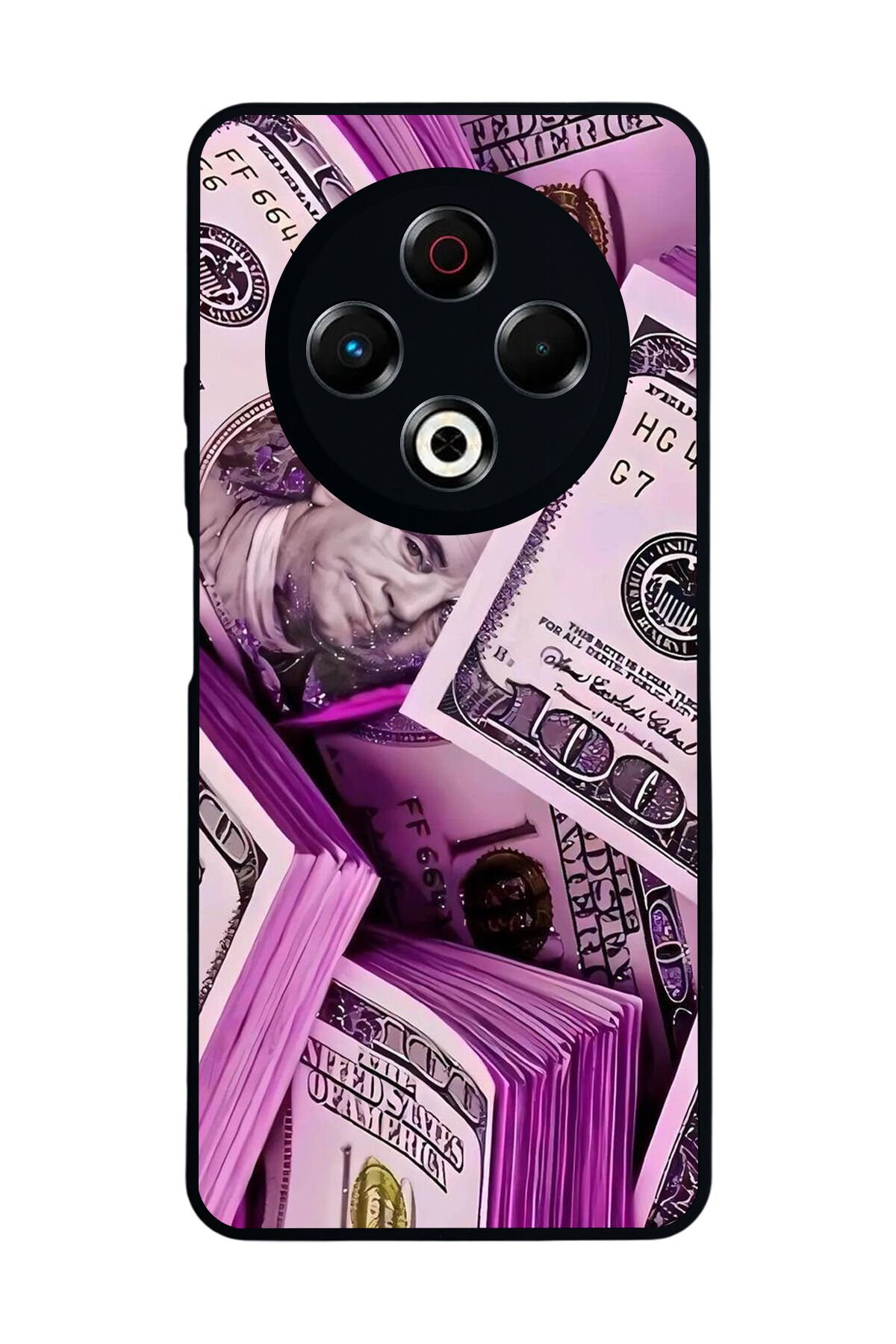 Tecno Spark 30 Uyumlu Money Para Tasarımlı Glossy Premium Kılıf