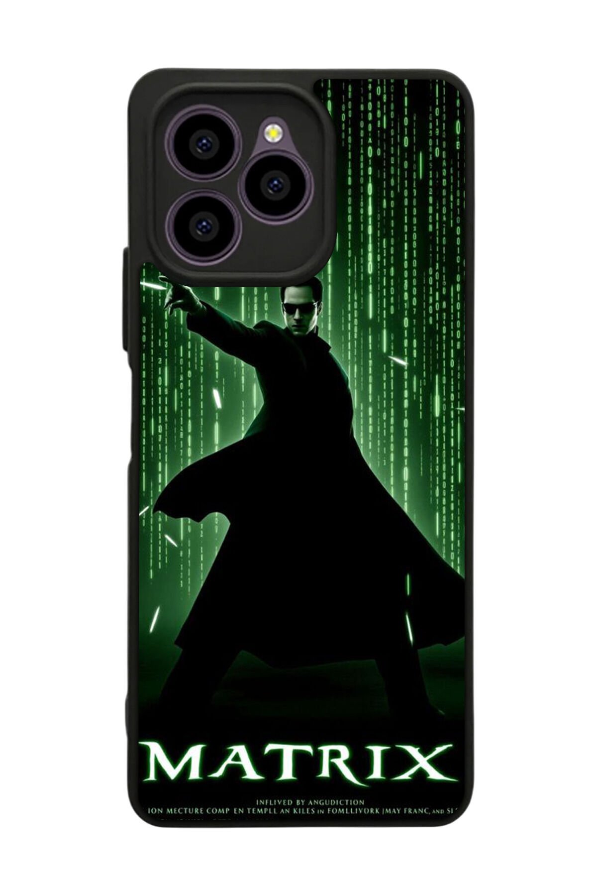 Omix X6 Uyumlu MatriOmix Omix X6 Tasarımlı Glossy Premium Kılıf