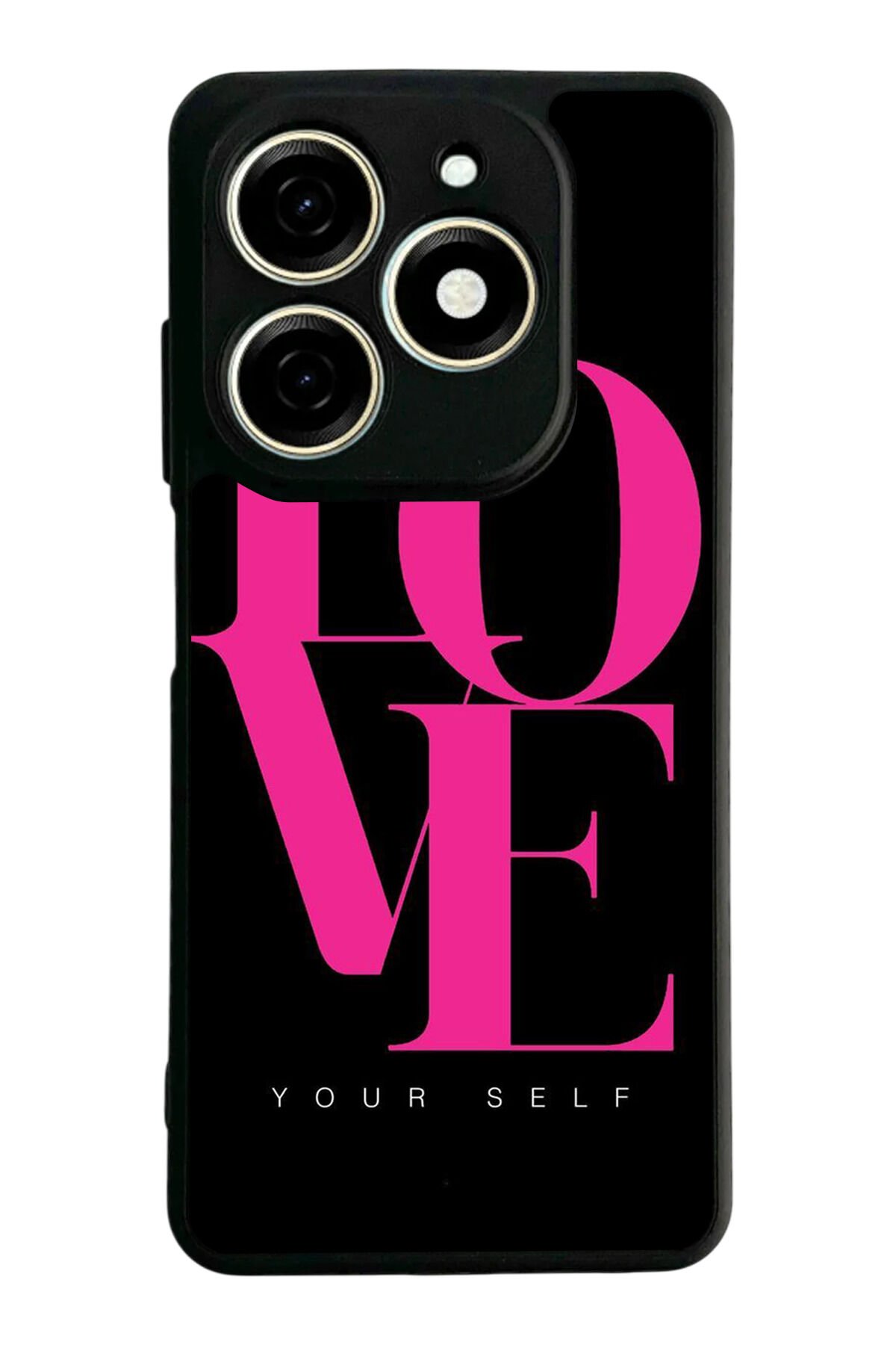 Infınıx Smart 8 Pro Uyumlu Love Tasarımlı Glossy Premium Kılıf