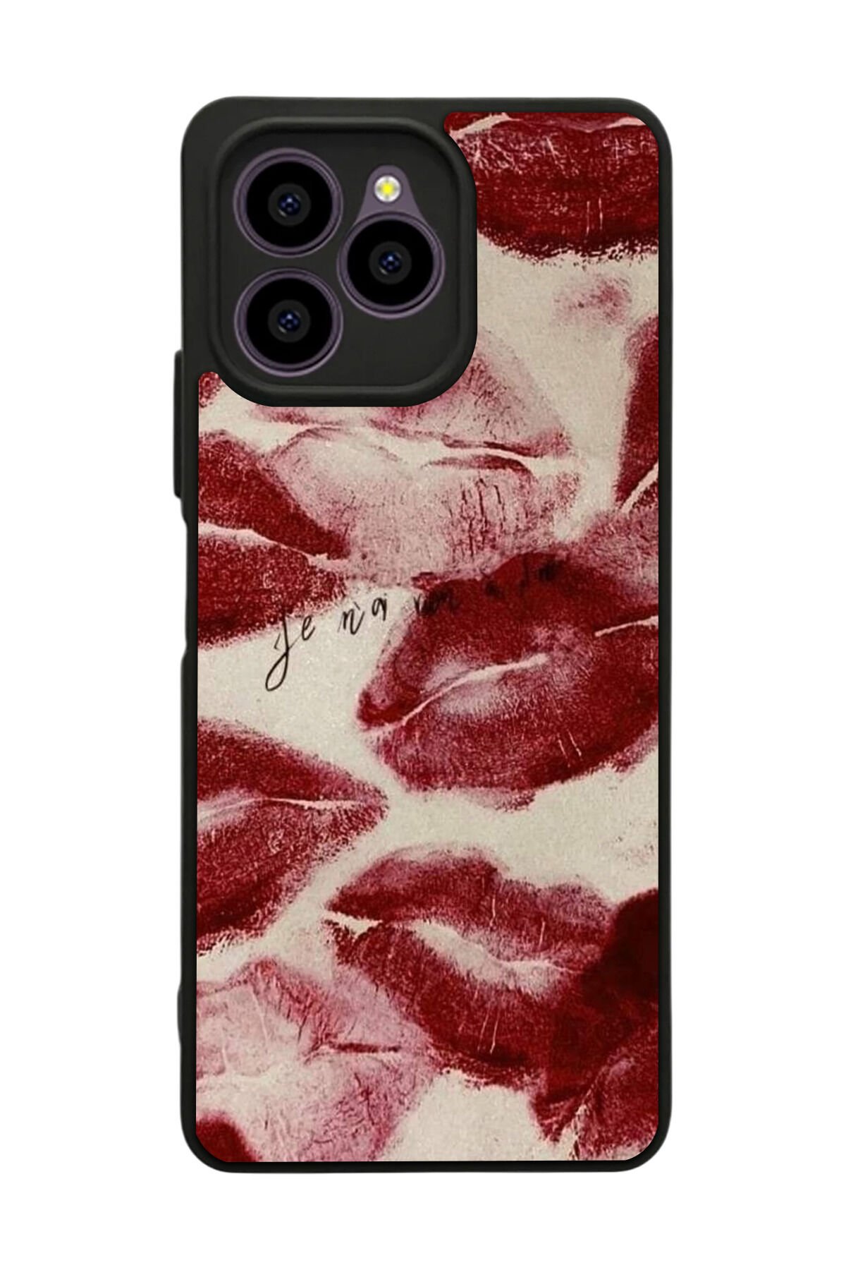 Omix X6 Uyumlu Dudak Tasarımlı Glossy Premium Kılıf