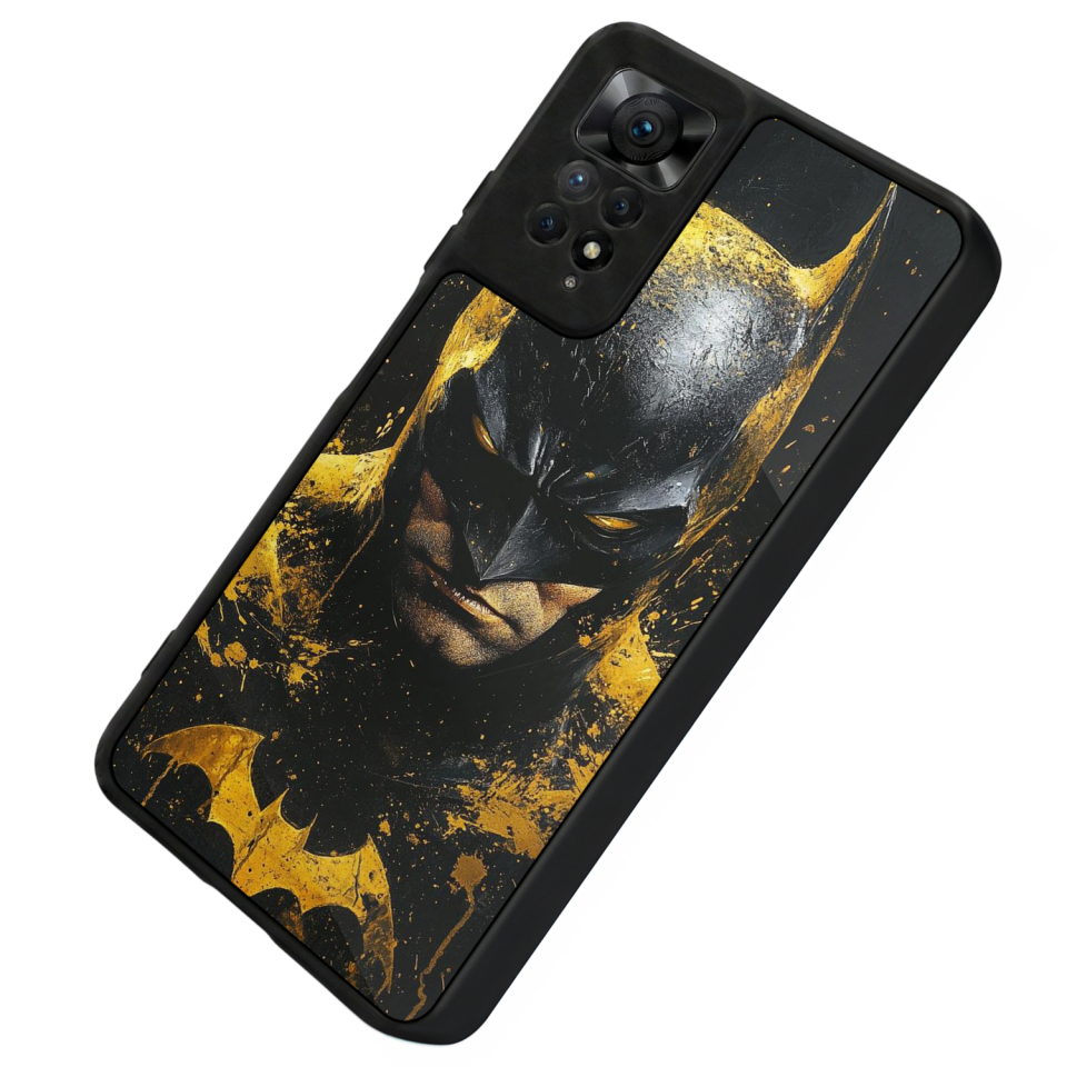 Xiaomi Redmi Note 12 Pro Uyumlu Batman Tasarımlı Glossy Premium Kılıf