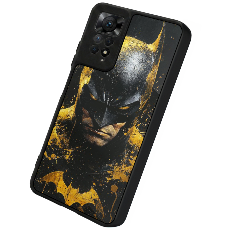 Xiaomi Redmi Note 12 Pro Uyumlu Batman Tasarımlı Glossy Premium Kılıf