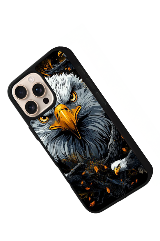 iPhone 16 Pro Max Uyumlu Besiktas Tasarımlı Glossy Premium Kılıf