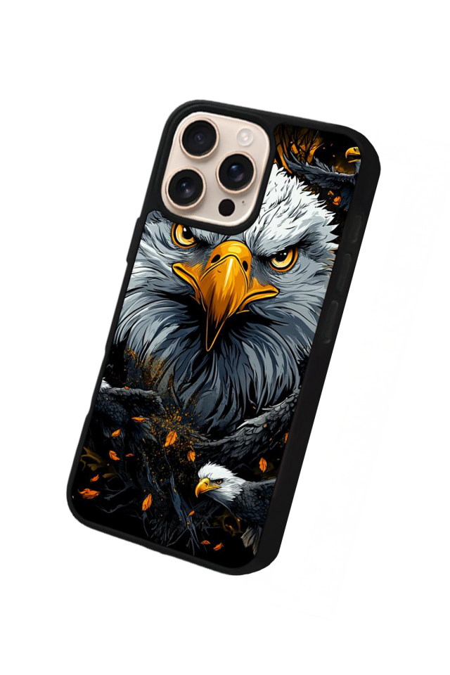 iPhone 16 Pro Max Uyumlu Besiktas Tasarımlı Glossy Premium Kılıf
