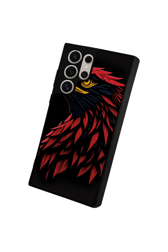 Samsung Galaxy S22 Ultra Uyumlu Besiktas Tasarımlı Glossy Premium Kılıf