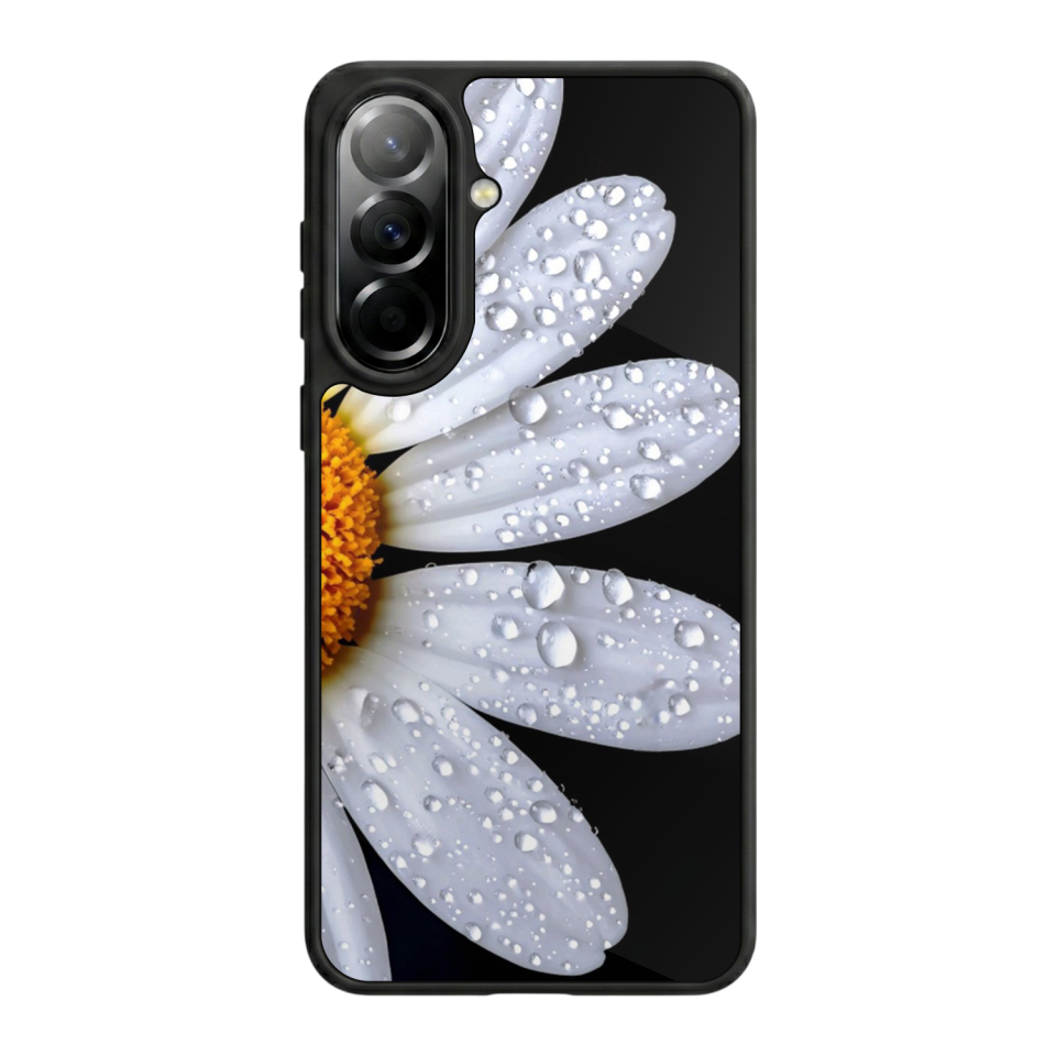 Samsung Galaxy A37 Uyumlu Cicek Tasarımlı Glossy Premium Kılıf