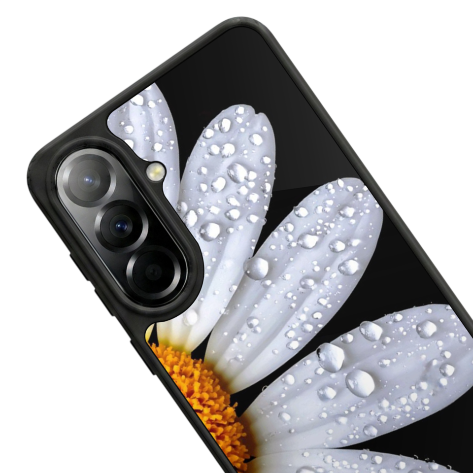Samsung Galaxy A37 Uyumlu Cicek Tasarımlı Glossy Premium Kılıf