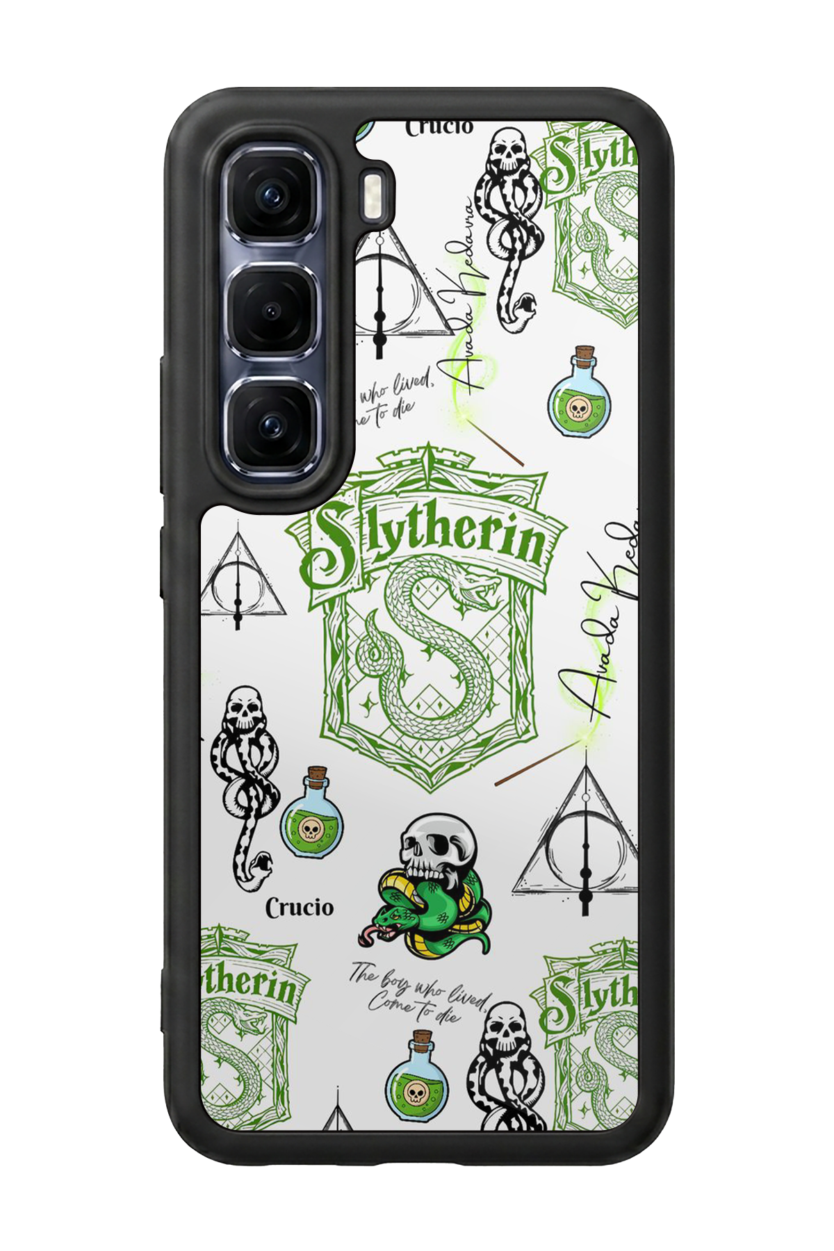 Infinix Hot 60 Pro Plus Uyumlu HarryPotter Tasarımlı Glossy Premium Kılıf