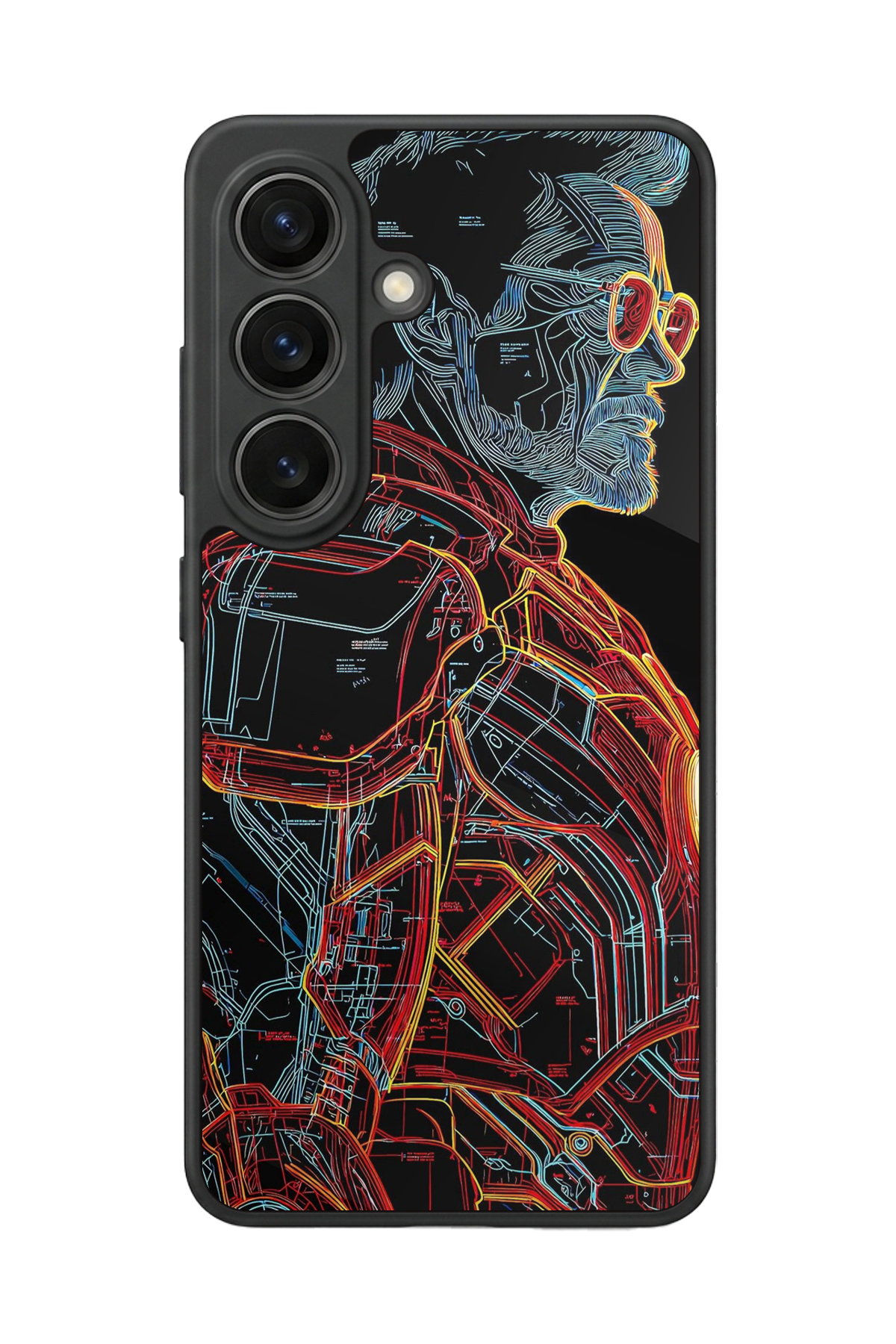 Samsung Galaxy S26 Uyumlu Iron Man ( Demir Adam ) Tasarımlı Glossy Premium Kılıf