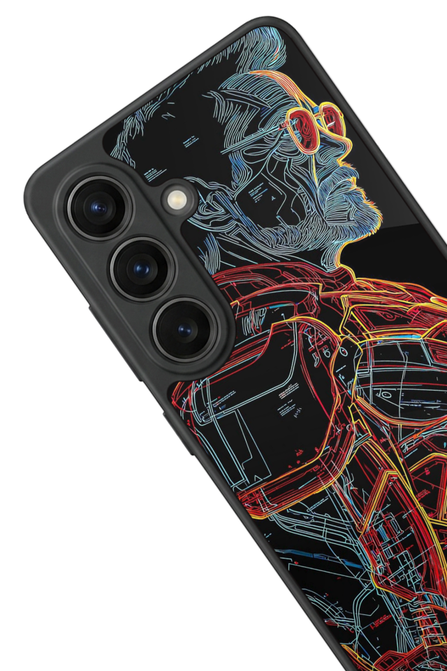 Samsung Galaxy S26 Uyumlu Iron Man ( Demir Adam ) Tasarımlı Glossy Premium Kılıf