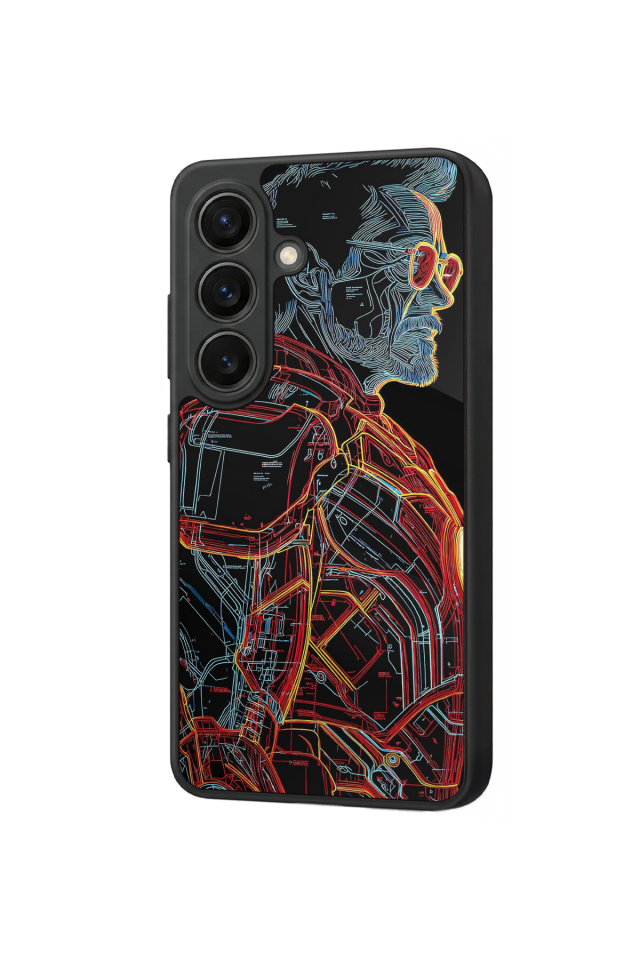 Samsung Galaxy S26 Uyumlu Iron Man ( Demir Adam ) Tasarımlı Glossy Premium Kılıf
