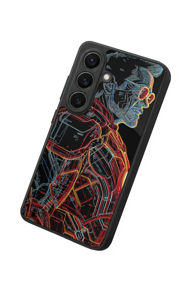 Samsung Galaxy S26 Uyumlu Iron Man ( Demir Adam ) Tasarımlı Glossy Premium Kılıf