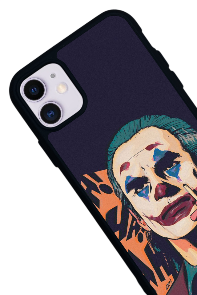 iPhone 11 Uyumlu Joker Tasarımlı Glossy Premium Kılıf