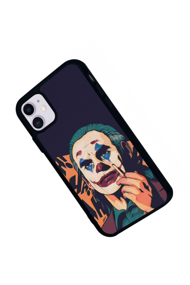 iPhone 11 Uyumlu Joker Tasarımlı Glossy Premium Kılıf