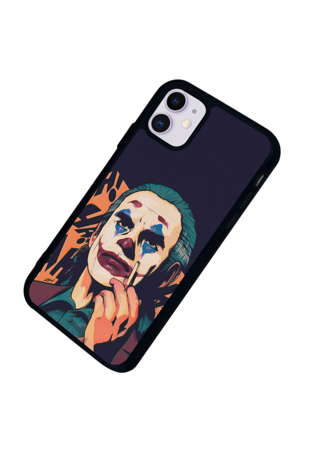 iPhone 11 Uyumlu Joker Tasarımlı Glossy Premium Kılıf