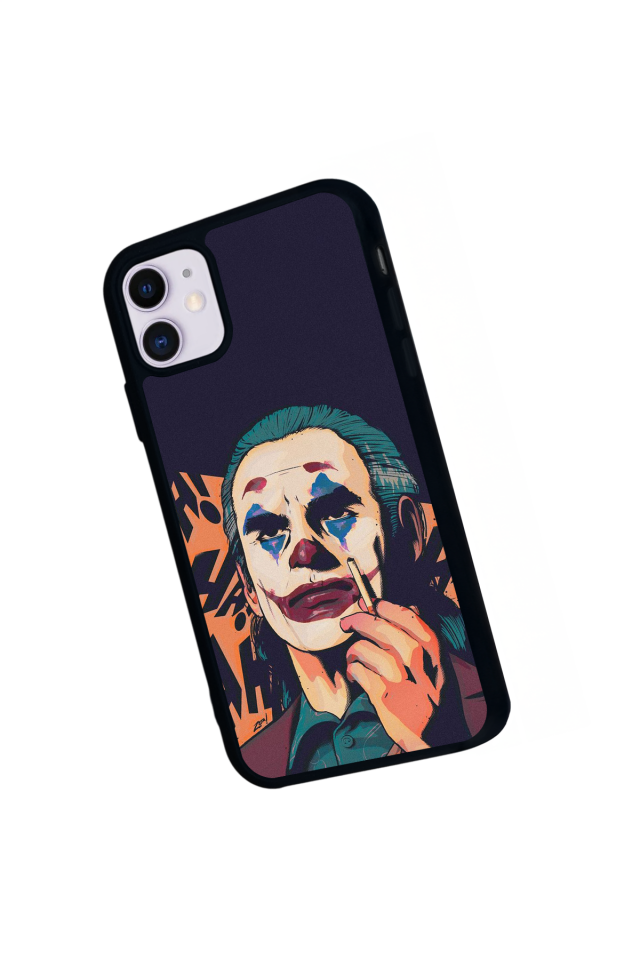iPhone 11 Uyumlu Joker Tasarımlı Glossy Premium Kılıf