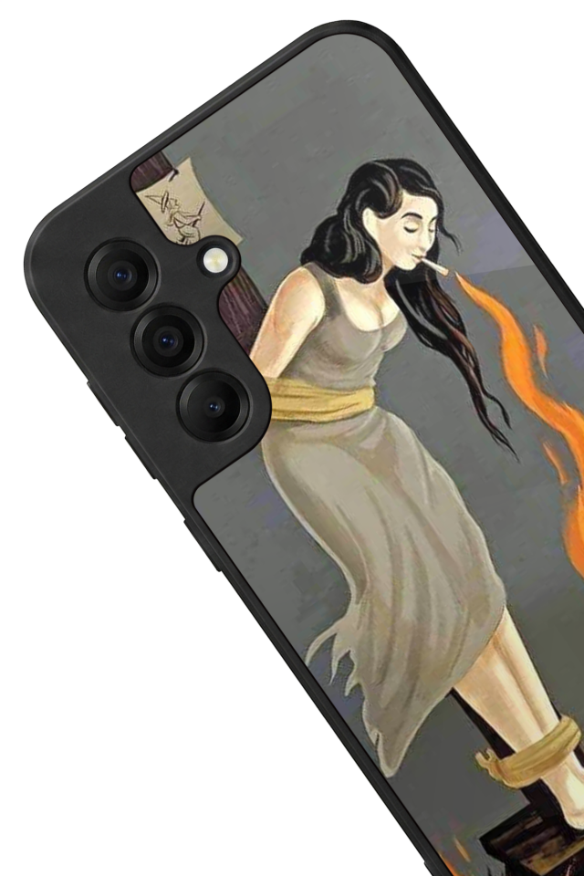 Samsung Galaxy A17 Uyumlu Kalp Love Tasarımlı Glossy Premium Kılıf