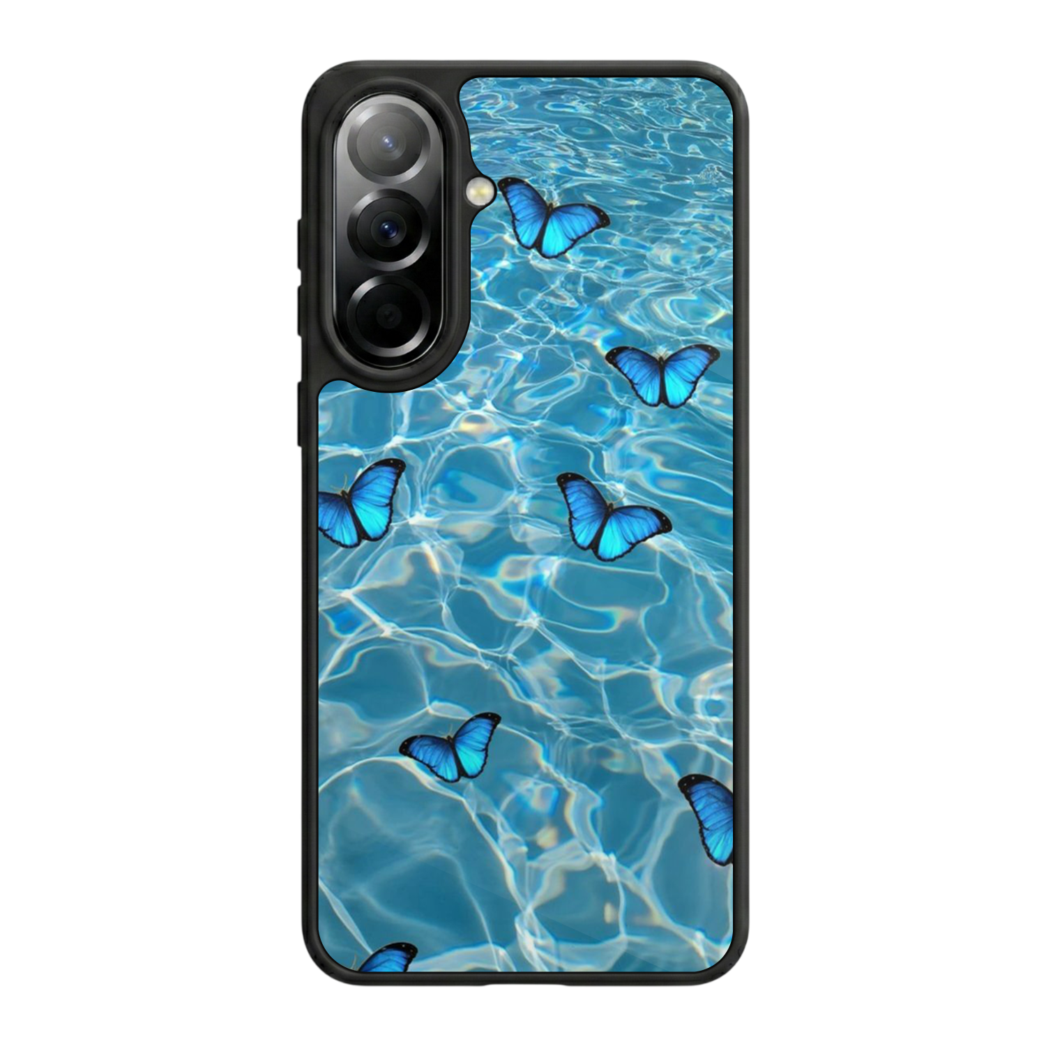 Samsung Galaxy A57 Uyumlu Kelebek Tasarımlı Glossy Premium Kılıf