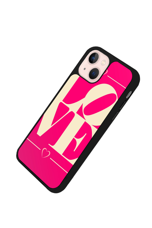 iPhone 15 Uyumlu Love Tasarımlı Glossy Premium Kılıf