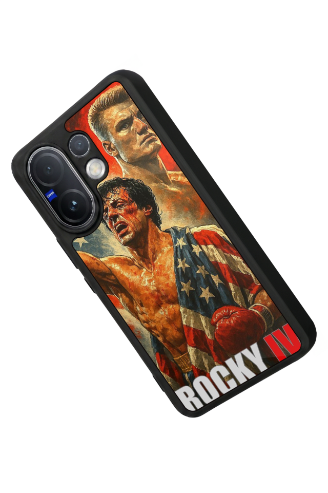 Vivo V60 Uyumlu Rocky Tasarımlı Glossy Premium Kılıf