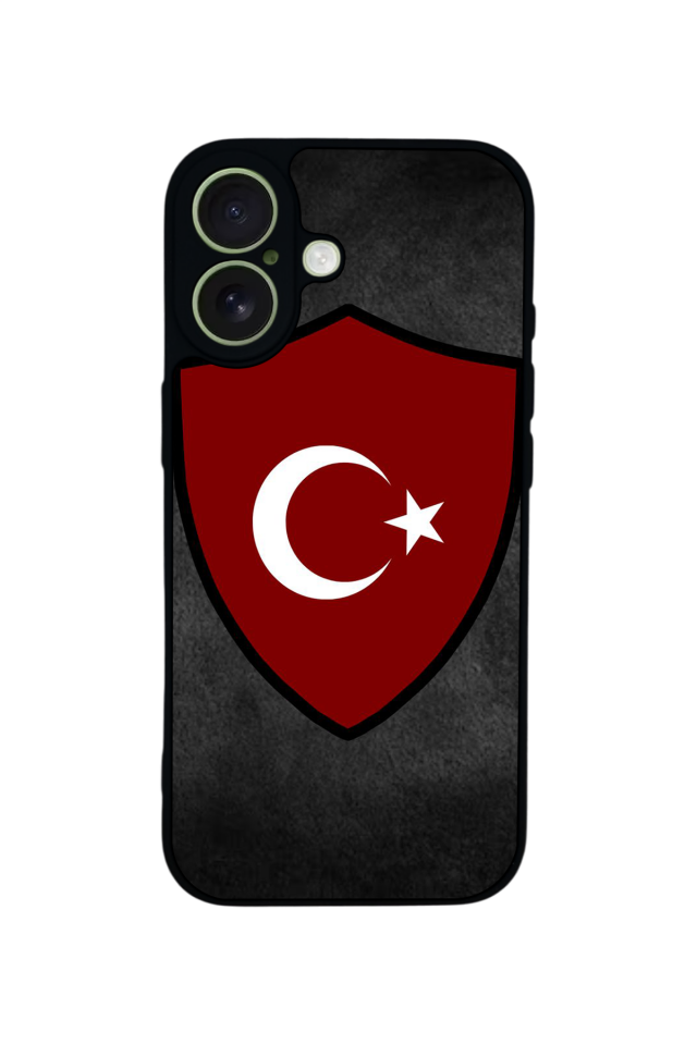 iPhone 17 Uyumlu Türk Bayragi Tasarımlı Glossy Premium Kılıf