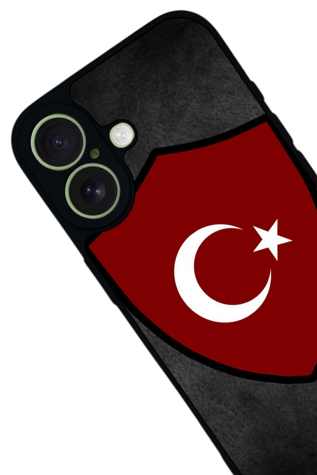 iPhone 17 Uyumlu Türk Bayragi Tasarımlı Glossy Premium Kılıf