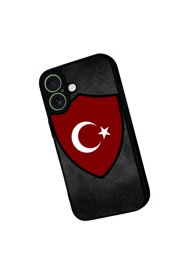 iPhone 17 Uyumlu Türk Bayragi Tasarımlı Glossy Premium Kılıf
