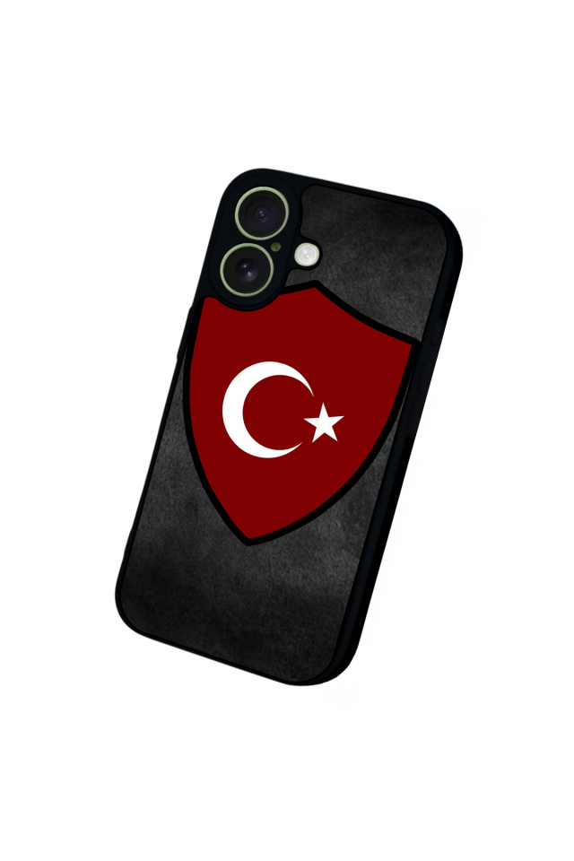 iPhone 17 Uyumlu Türk Bayragi Tasarımlı Glossy Premium Kılıf