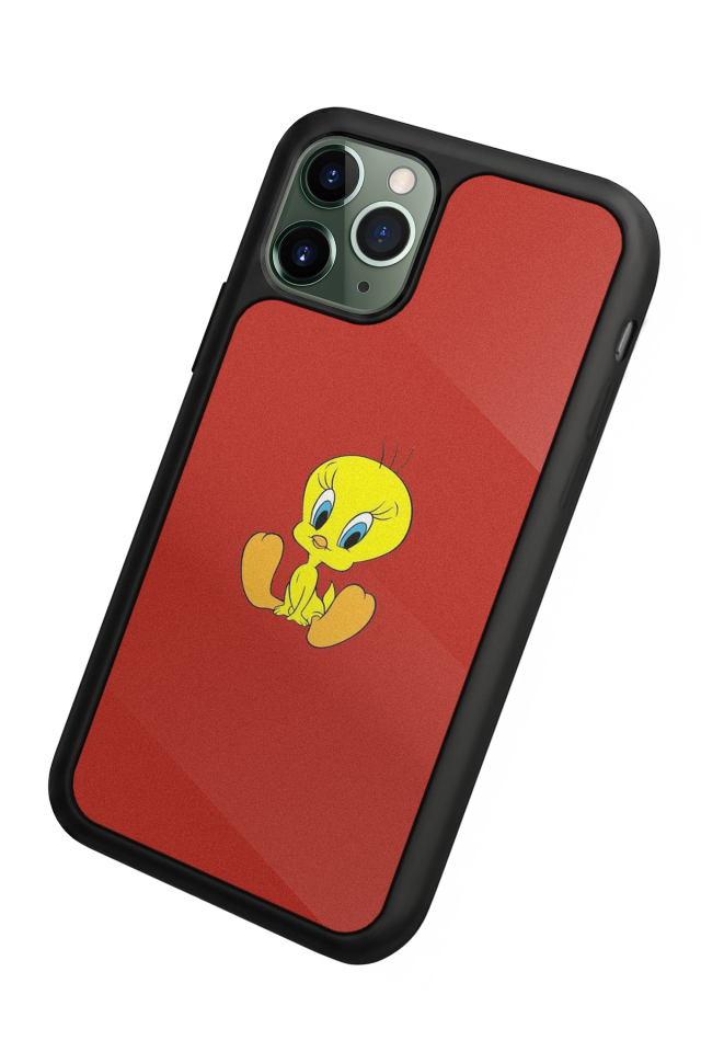 iPhone 11 Pro Uyumlu Tweety Tasarımlı Glossy Premium Kılıf