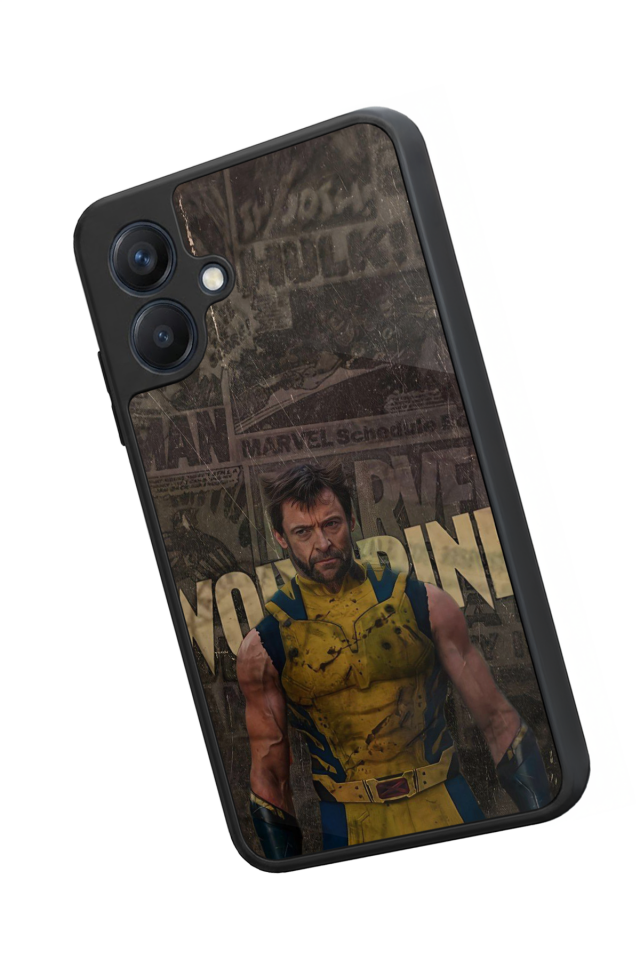 Samsung Galaxy A07 Uyumlu Wolverine Tasarımlı Glossy Premium Kılıf