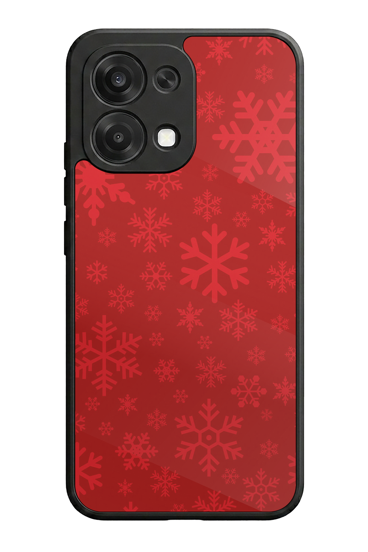 Oppo A6 Pro Uyumlu Yilbasi Christmas Tasarımlı Glossy Premium Kılıf