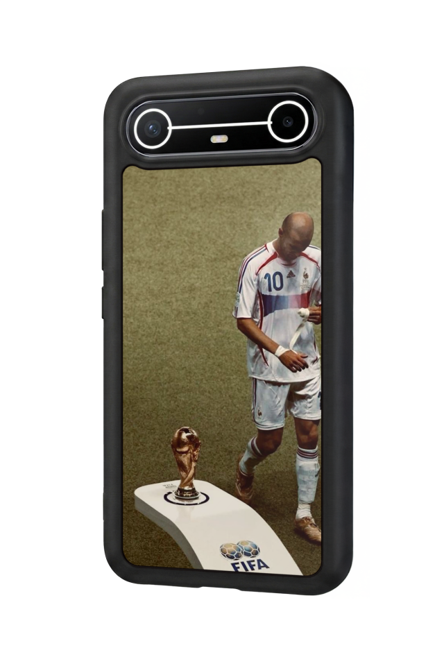 Tecno Spark Slim 5G Uyumlu Zidane Tasarımlı Glossy Premium Kılıf