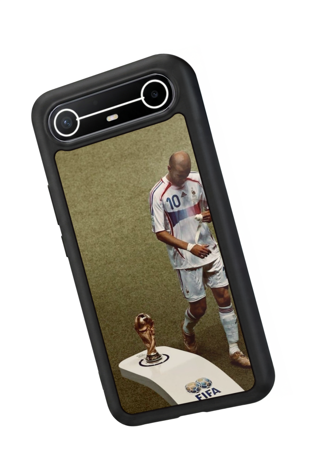 Tecno Spark Slim 5G Uyumlu Zidane Tasarımlı Glossy Premium Kılıf
