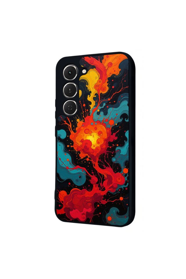 Tecno Spark 40 Pro Uyumlu Abstract Tasarımlı Glossy Premium Kılıf