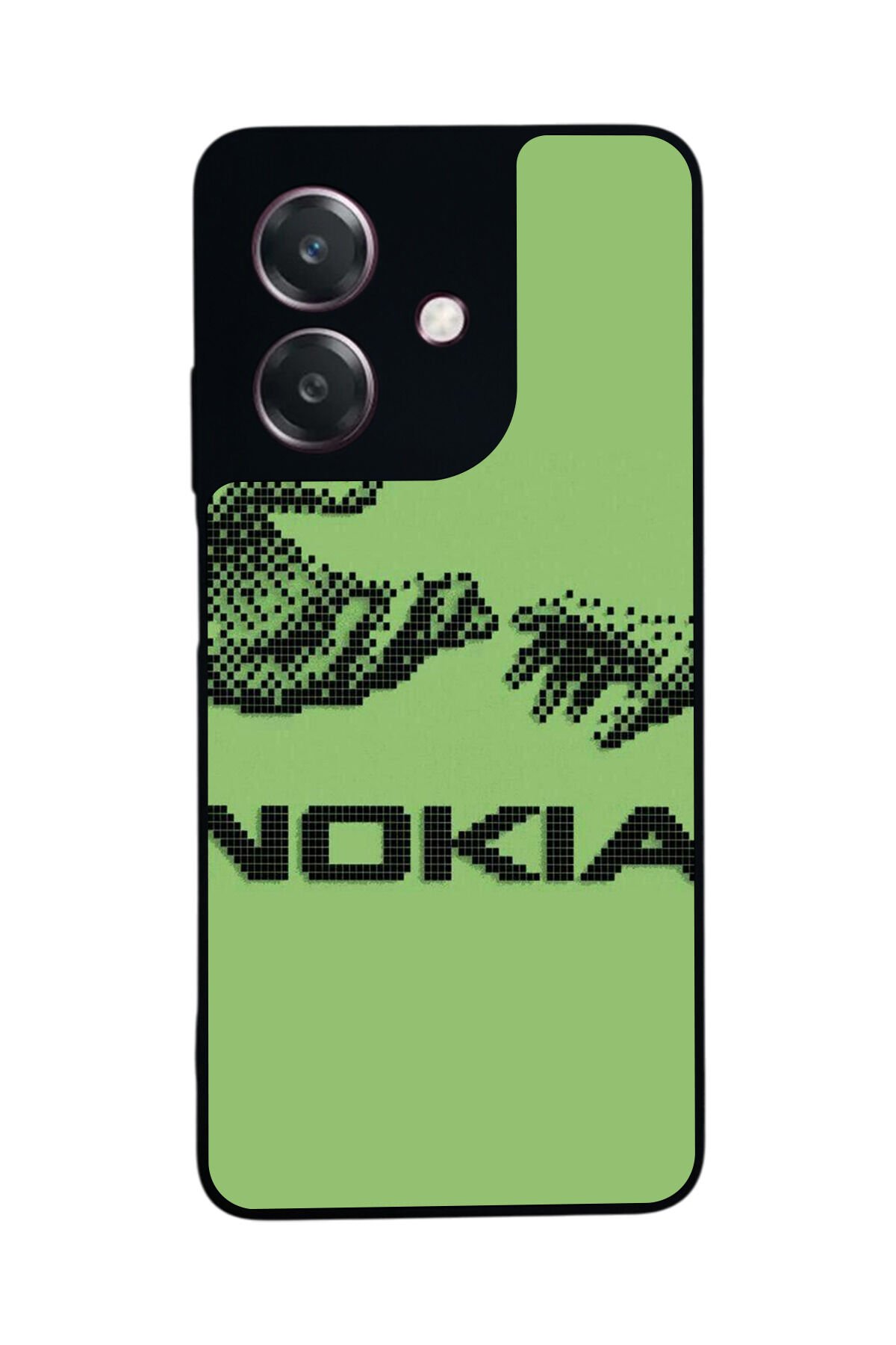 Oppo A3 5G Uyumlu Nokia Tasarımlı Glossy Premium Kılıf