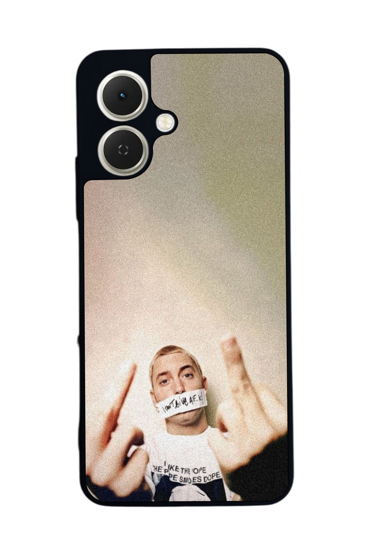 Tecno Spark GO 2 Uyumlu Eminem Tasarımlı Glossy Premium Kılıf