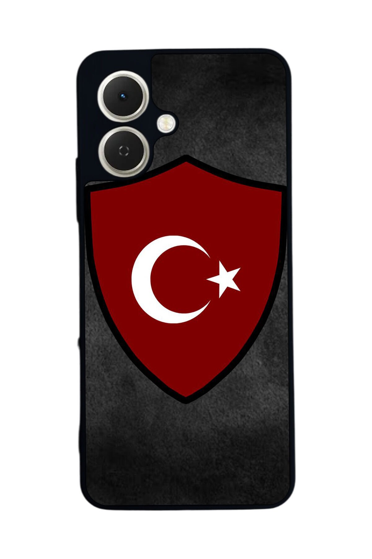 Tecno Spark GO 2 Uyumlu Türk Bayragi Tasarımlı Glossy Premium Kılıf