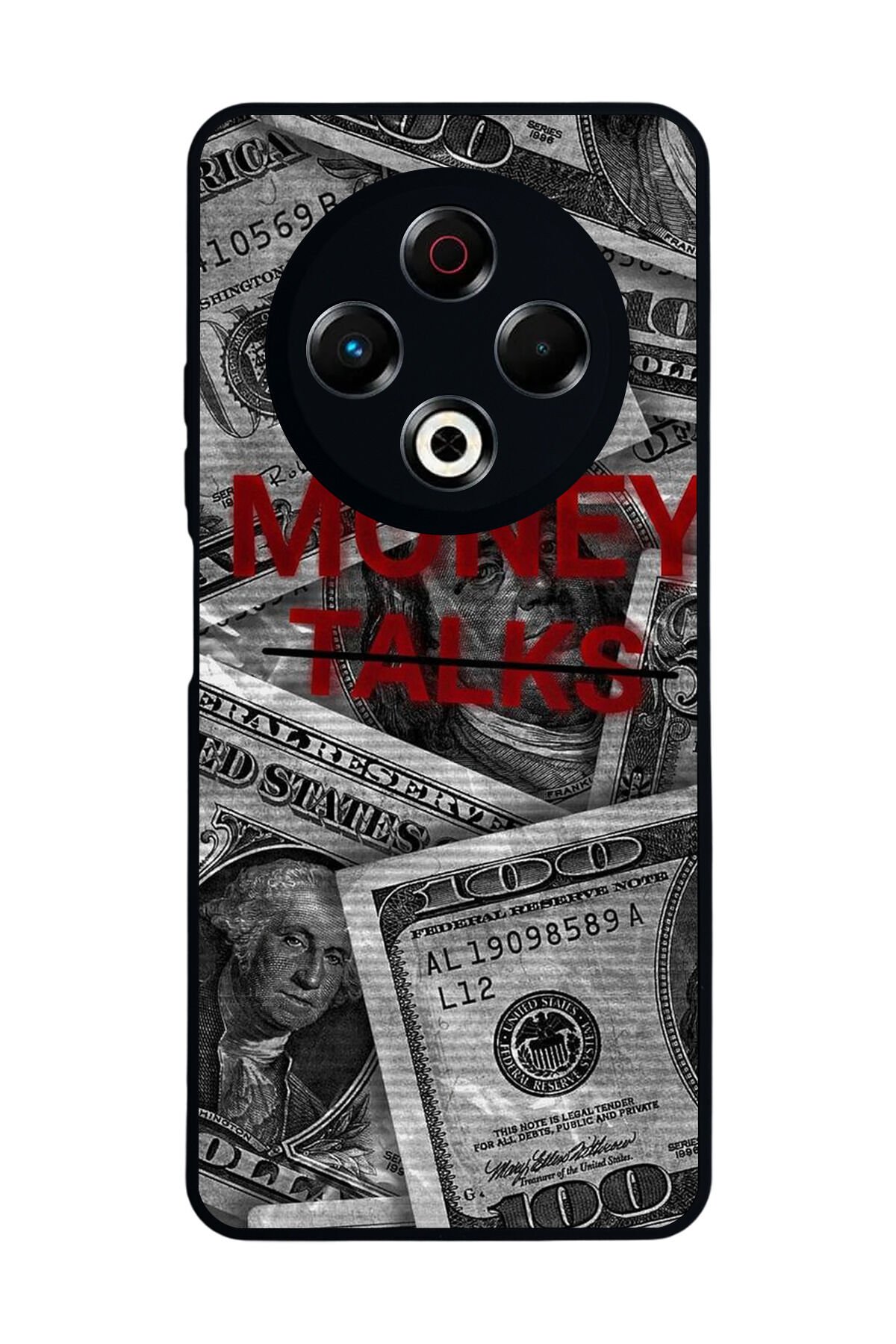 Tecno Spark 30 Uyumlu Money Para Tasarımlı Glossy Premium Kılıf