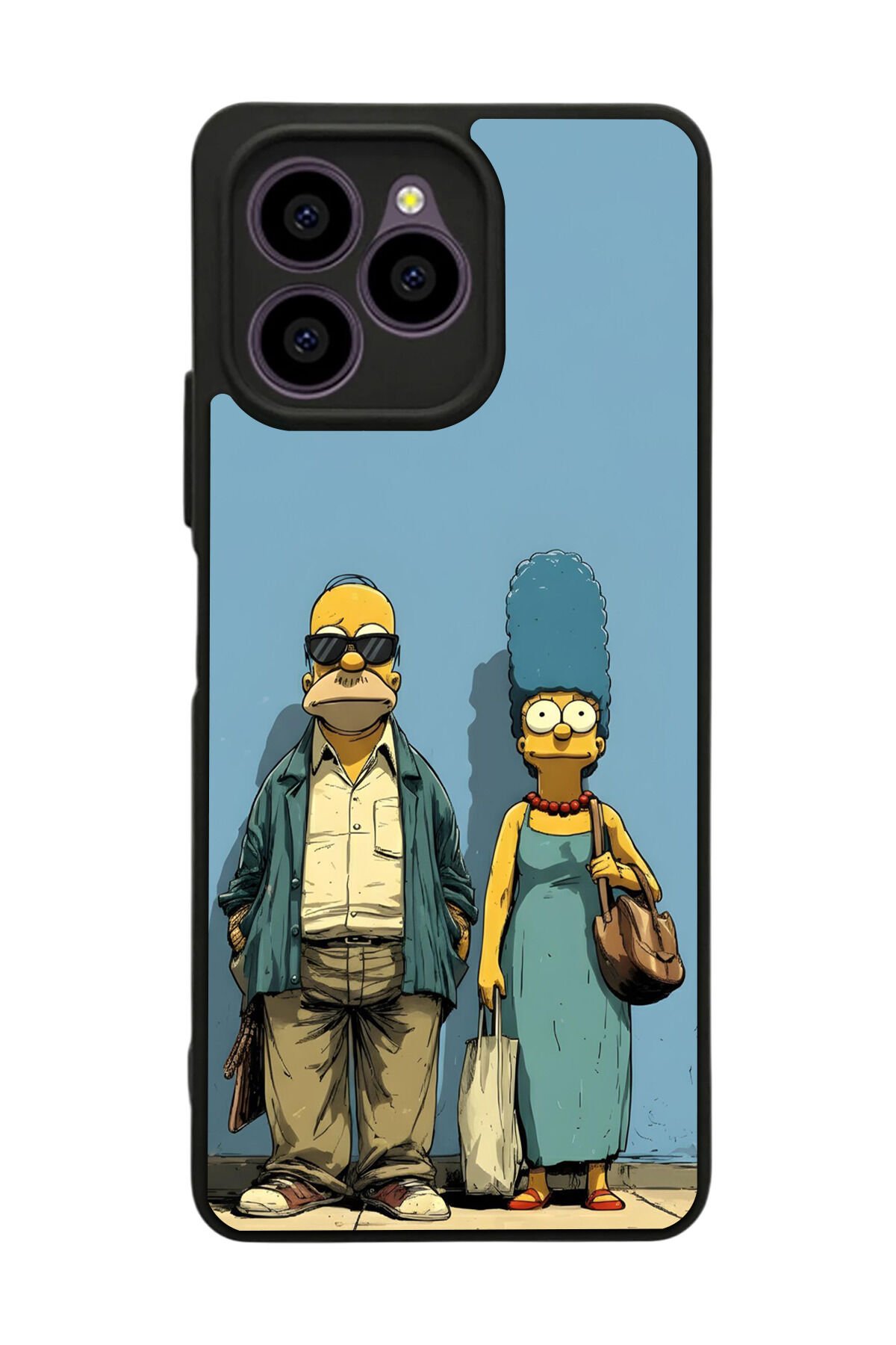 Omix X6 Uyumlu The Simpsons Tasarımlı Glossy Premium Kılıf