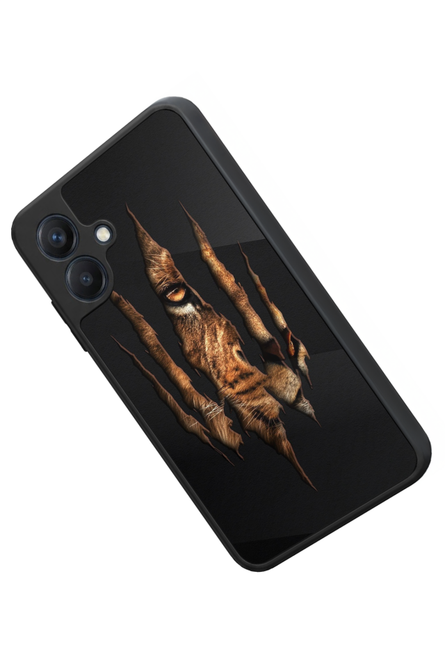 Samsung Galaxy A07 Uyumlu Aslan Tasarımlı Glossy Premium Kılıf