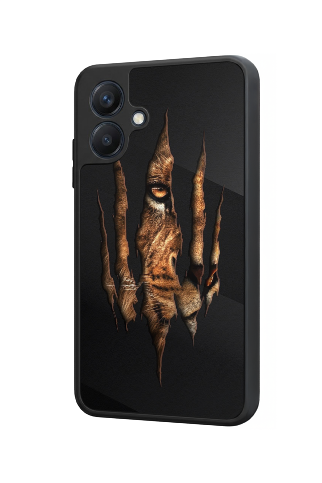 Samsung Galaxy A07 Uyumlu Aslan Tasarımlı Glossy Premium Kılıf