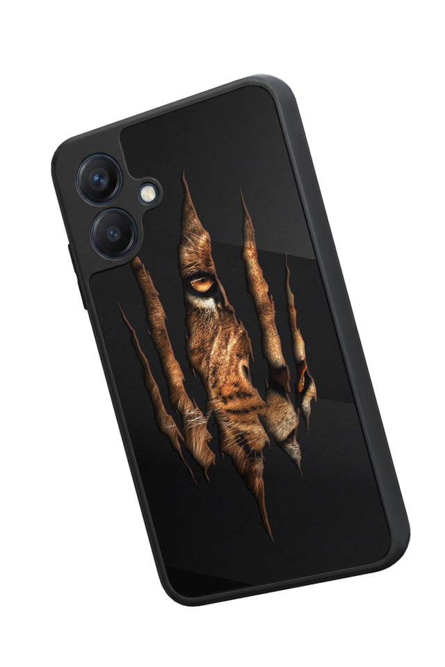 Samsung Galaxy A07 Uyumlu Aslan Tasarımlı Glossy Premium Kılıf