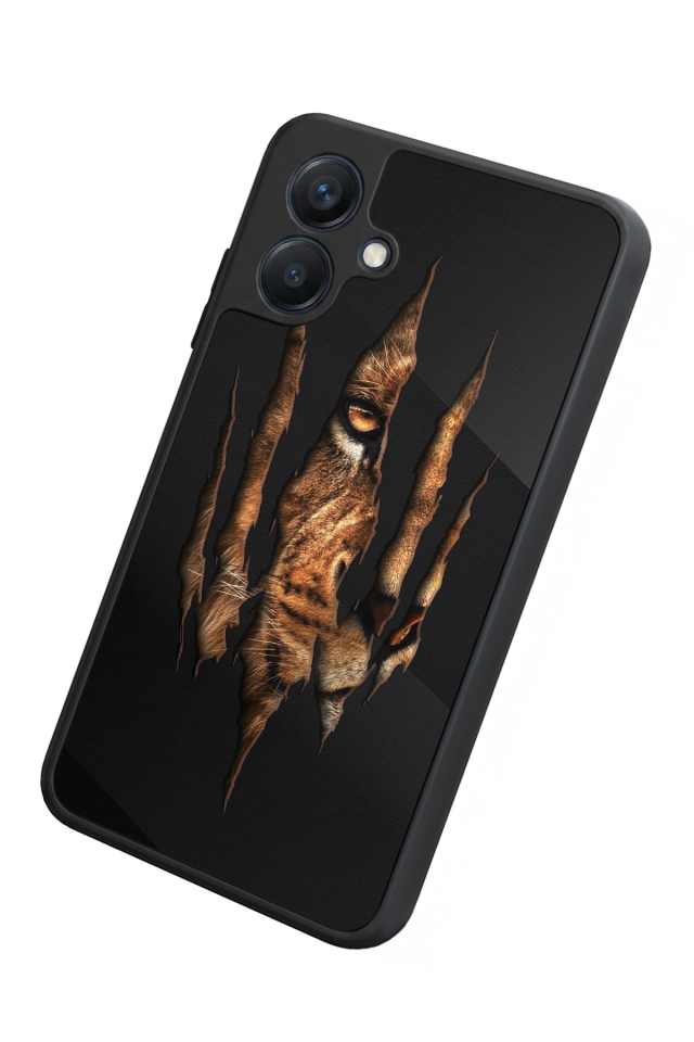 Samsung Galaxy A07 Uyumlu Aslan Tasarımlı Glossy Premium Kılıf