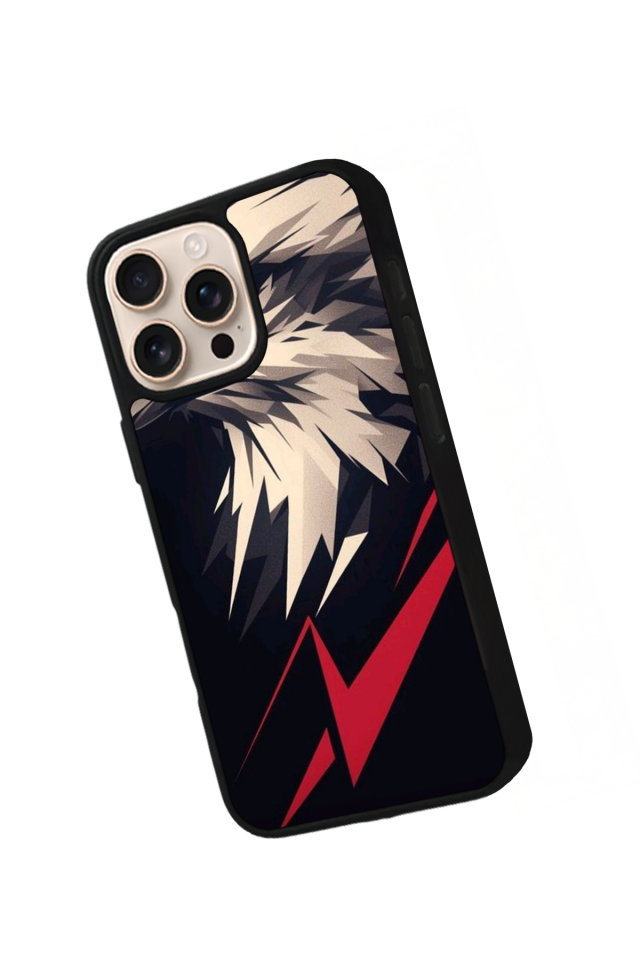 iPhone 16 Pro Max Uyumlu Besiktas Tasarımlı Glossy Premium Kılıf