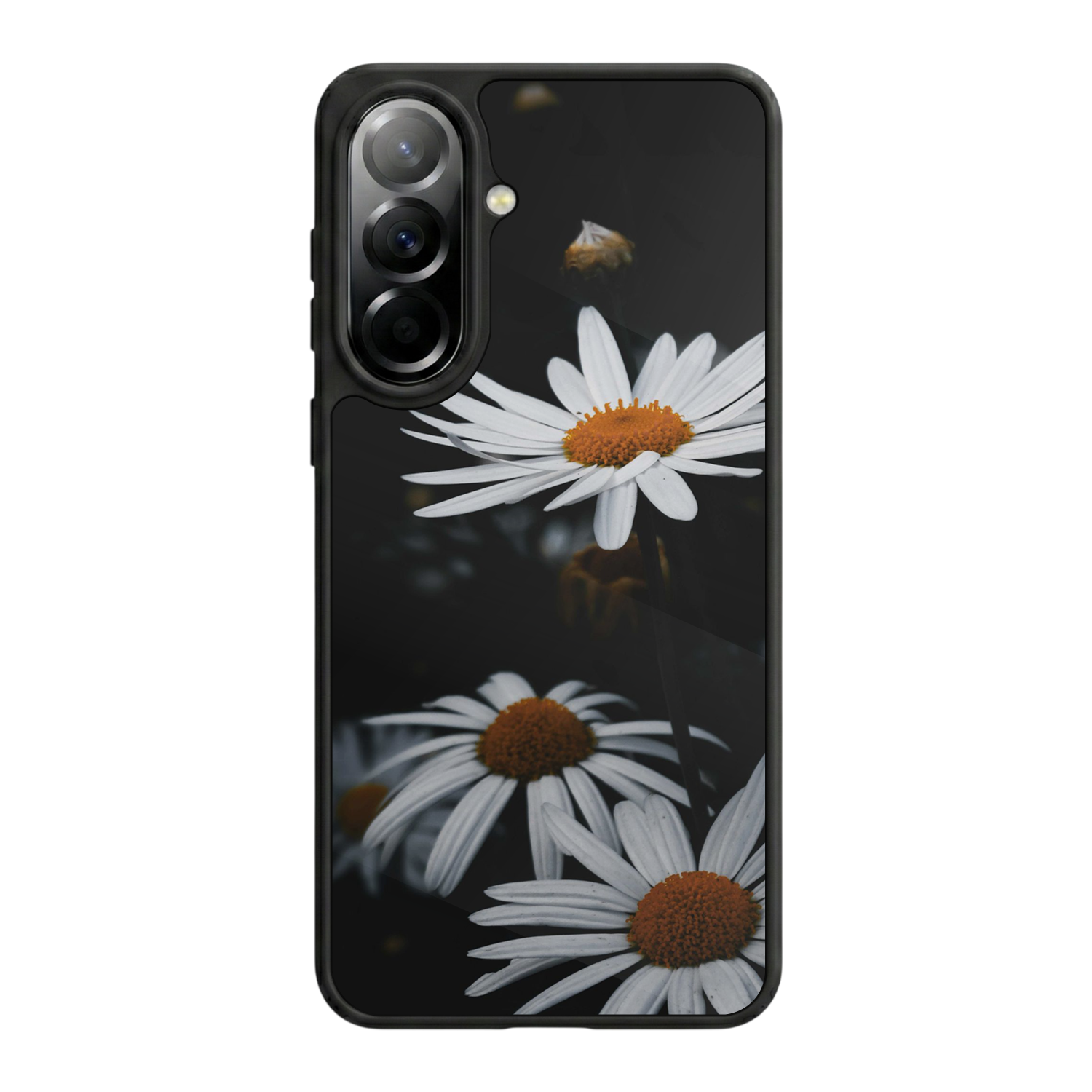 Samsung Galaxy A37 Uyumlu Cicek Tasarımlı Glossy Premium Kılıf