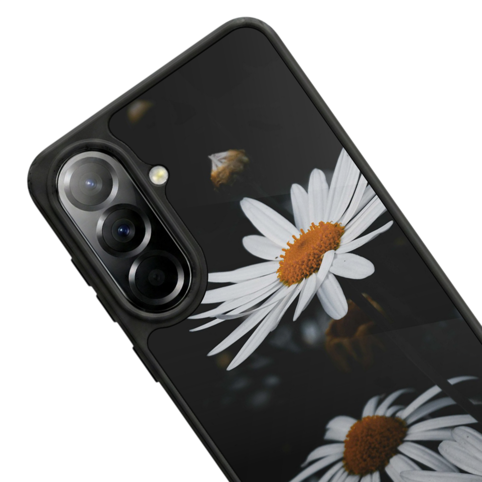 Samsung Galaxy A37 Uyumlu Cicek Tasarımlı Glossy Premium Kılıf